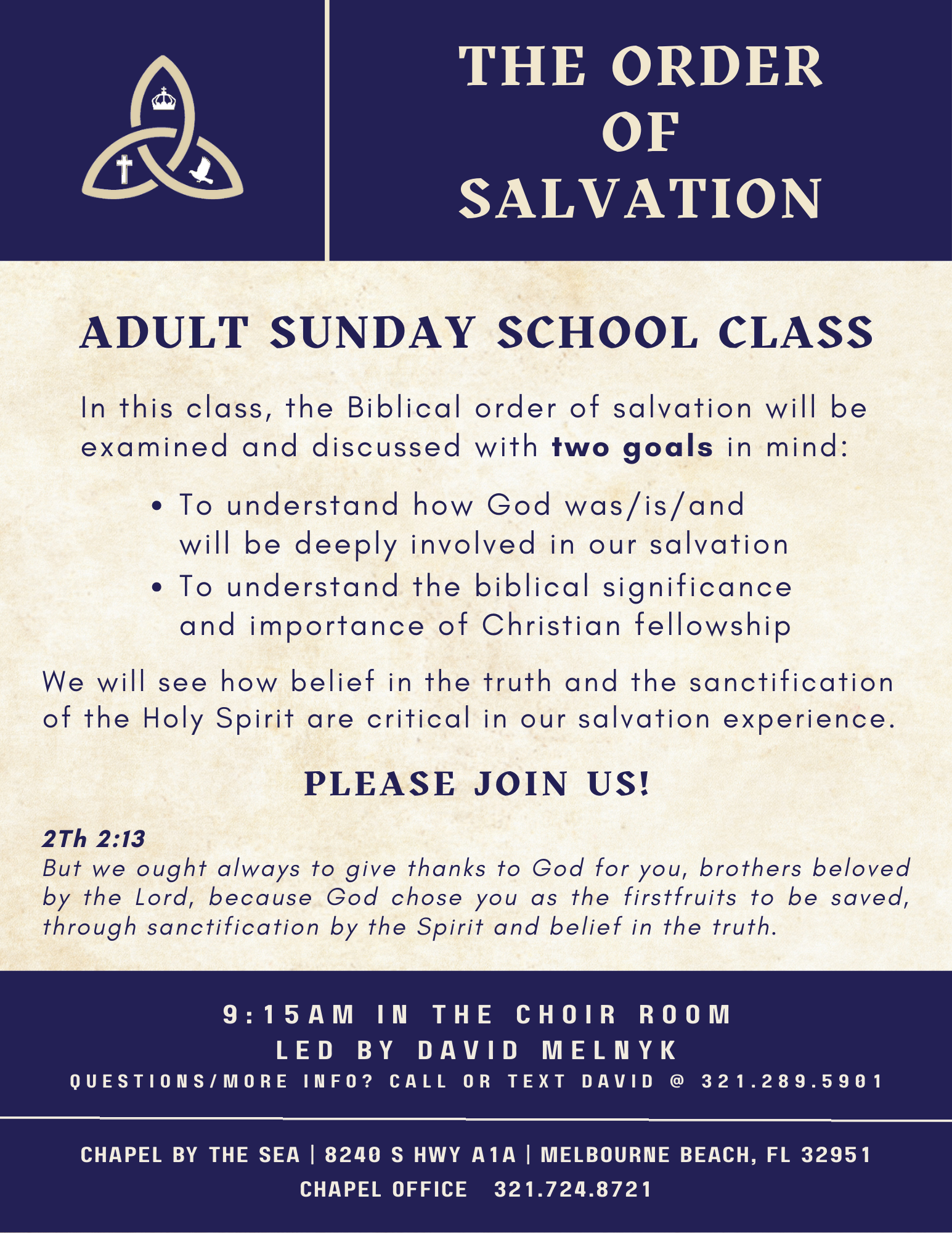 Order of Salvation Sunday School class CBTS Hurricane Relief 2024 - Phase 2